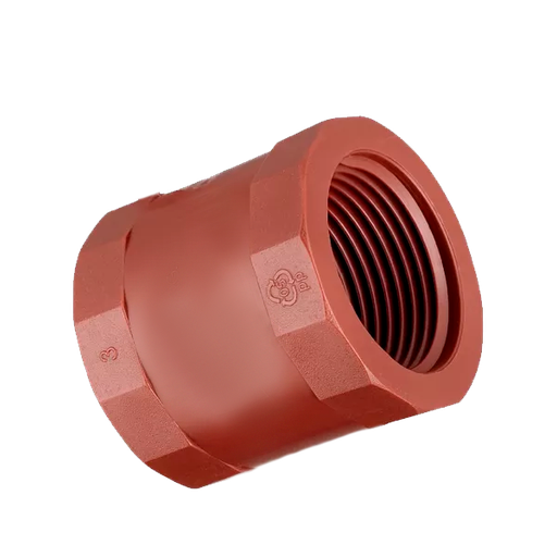 CUPLA HEMBRA-HEMBRA POLIPROPILENO 3/4"