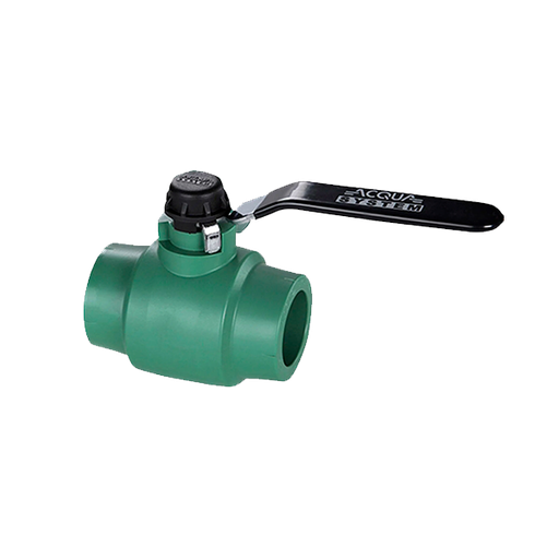 VALVULA ESFERICA CON MANIJA FUSION 32 MM